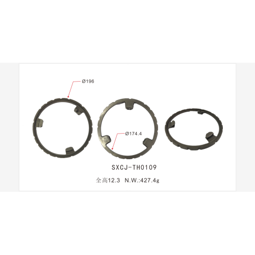 Bagian Transmisi untuk ZF Synchronizer Ring Steel Ring OEM 389 262 0637 untuk Benzs